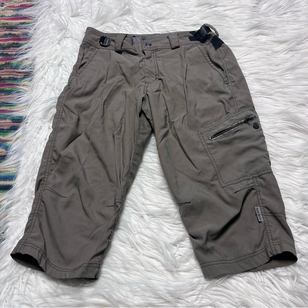 Club Ride Apparel Gray Cargo Shorts Relaxed Fit